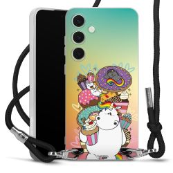 Carry Case Stoff schwarz/silber