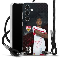 Carry Case Stoff schwarz/silber