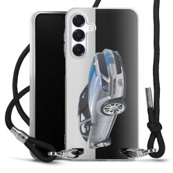 Carry Case Transparent Fabric black/silver