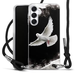 Carry Case Transparent Fabric black/silver