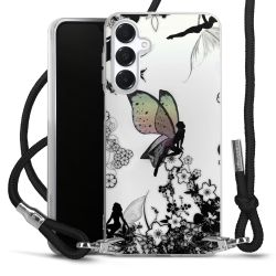 Carry Case Transparent Fabric black/silver