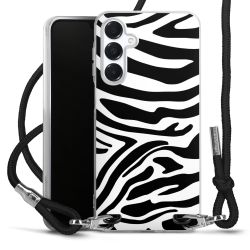 Carry Case Transparent Fabric black/silver