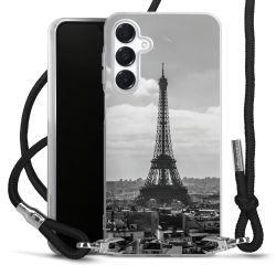 Carry Case Transparent Fabric black/silver