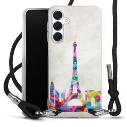 Carry Case Transparent Fabric black/silver