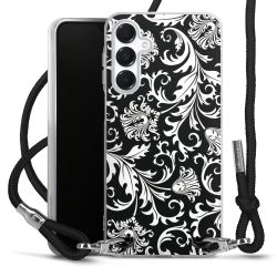 Carry Case Transparent Fabric black/silver