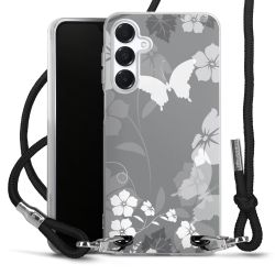 Carry Case Transparent Fabric black/silver