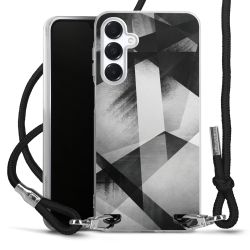 Carry Case Transparent Fabric black/silver