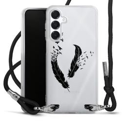 Carry Case Transparent Fabric black/silver