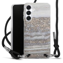 Carry Case Transparent Fabric black/silver