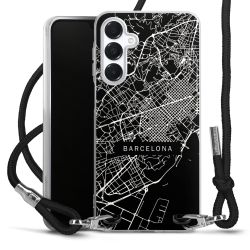 Carry Case Transparent Fabric black/silver