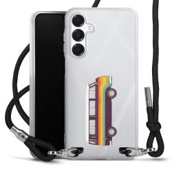 Carry Case Transparent Fabric black/silver