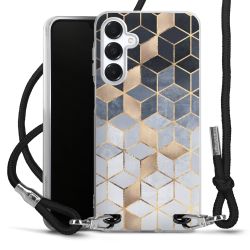 Carry Case Transparent Fabric black/silver