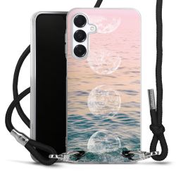 Carry Case Transparent Fabric black/silver