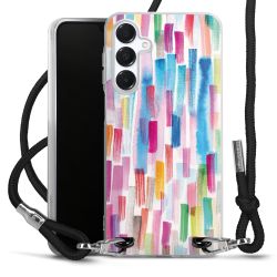 Carry Case Transparent Fabric black/silver