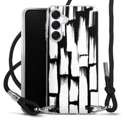 Carry Case Transparent Fabric black/silver