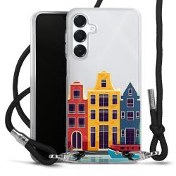 Carry Case Transparent Fabric black/silver