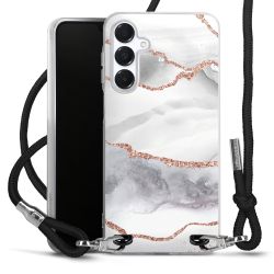 Carry Case Transparent Fabric black/silver