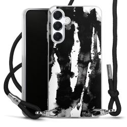 Carry Case Transparent Fabric black/silver