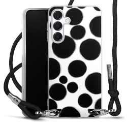 Carry Case Transparent Fabric black/silver