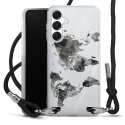 Carry Case Transparent Fabric black/silver