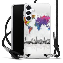 Carry Case Transparent Fabric black/silver