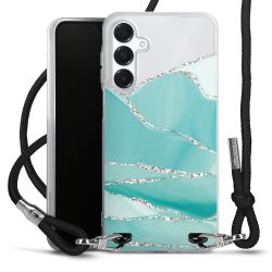 Carry Case Transparent Fabric black/silver