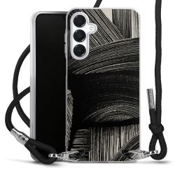 Carry Case Transparent Fabric black/silver