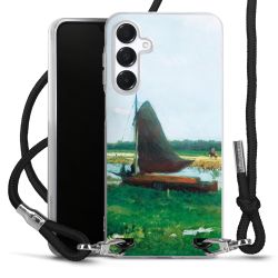 Carry Case Transparent Fabric black/silver