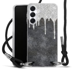 Carry Case Transparent Fabric black/silver