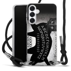 Carry Case Transparent Fabric black/silver