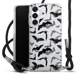 Carry Case Transparent Fabric black/silver