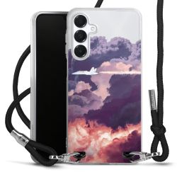 Carry Case Transparent Fabric black/silver