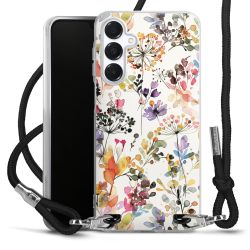 Carry Case Transparent Fabric black/silver