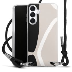 Carry Case Transparent Fabric black/silver