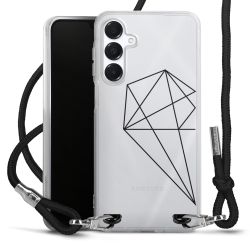 Carry Case Transparent Fabric black/silver