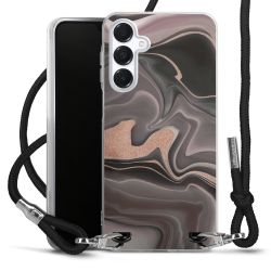 Carry Case Transparent Fabric black/silver