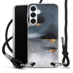 Carry Case Transparent Fabric black/silver