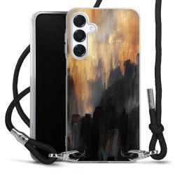 Carry Case Transparent Fabric black/silver