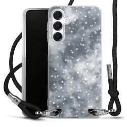 Carry Case Transparent Fabric black/silver