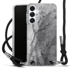 Carry Case Transparent Fabric black/silver