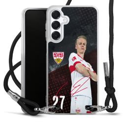 Carry Case Stoff schwarz/silber