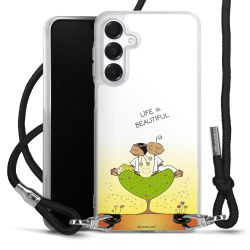 Carry Case Stoff schwarz/silber