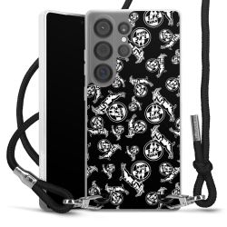 Carry Case Stoff schwarz/silber