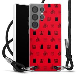 Carry Case Stoff schwarz/silber