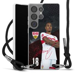 Carry Case Stoff schwarz/silber