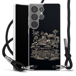 Carry Case Stoff schwarz/silber