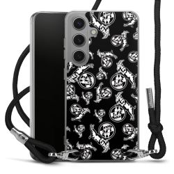 Carry Case Stoff schwarz/silber