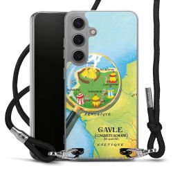 Carry Case Stoff schwarz/silber