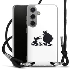 Carry Case Stoff schwarz/silber