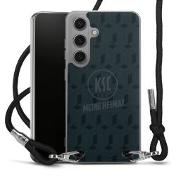 Carry Case Stoff schwarz/silber